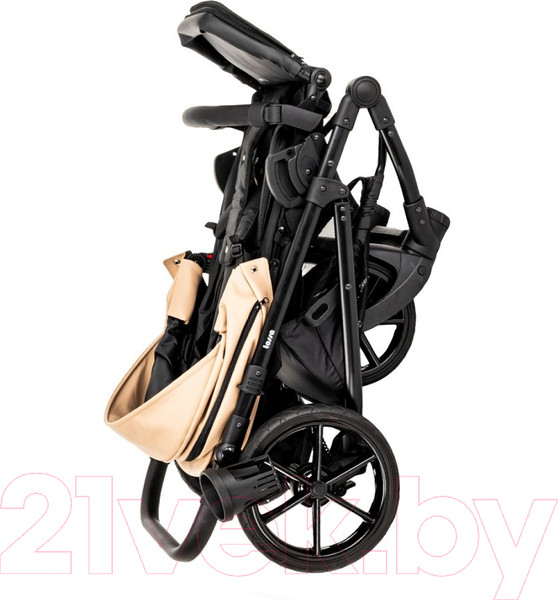 Изображение товара Детская универсальная коляска Pituso Tossa 2 в 1 / TS/25/6 (кожа/Camel)