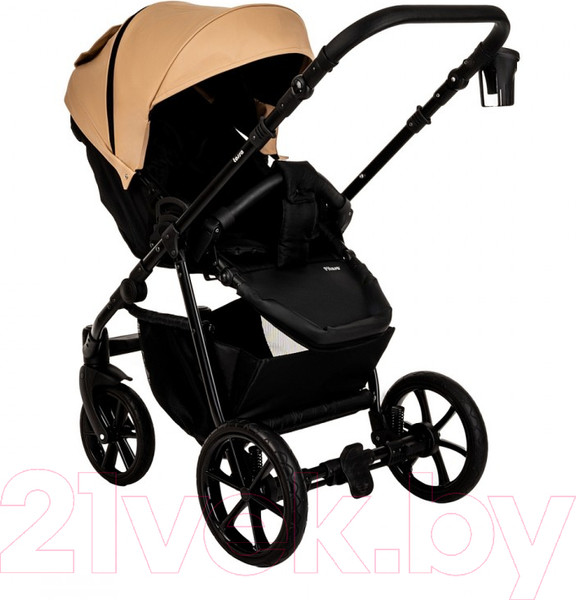 Изображение товара Детская универсальная коляска Pituso Tossa 2 в 1 / TS/25/6 (кожа/Camel)