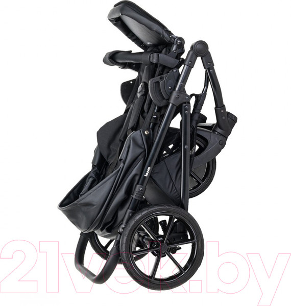 Изображение товара Детская универсальная коляска Pituso Tossa 2 в 1 / TS/25/4 (кожа/темно-серый)