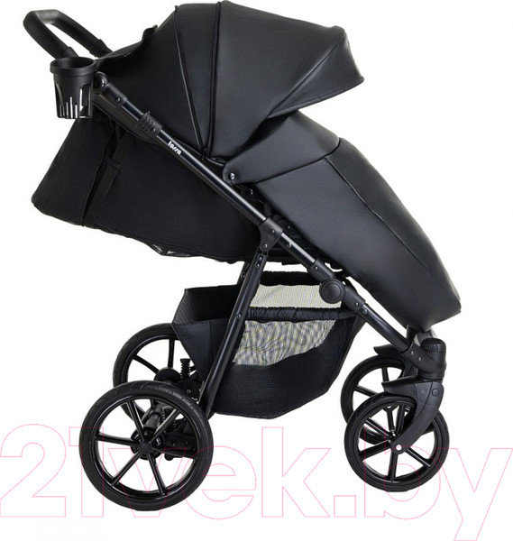 Изображение товара Детская универсальная коляска Pituso Tossa 2 в 1 / TS/25/4 (кожа/темно-серый)