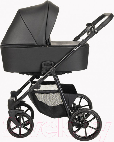 Изображение товара Детская универсальная коляска Pituso Tossa 2 в 1 / TS/25/4 (кожа/темно-серый)