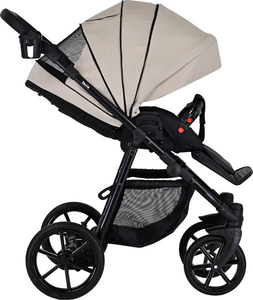 Изображение товара Детская универсальная коляска Pituso Tossa 2 в 1 / TS/25/5 (кожа/латте)