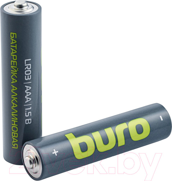 Изображение товара Комплект батареек Buro Alkaline LR03 AAA (40шт)