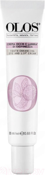 Изображение товара Крем для век Olos Hydrating для молодости кожи вокруг глаз и губ (20мл)