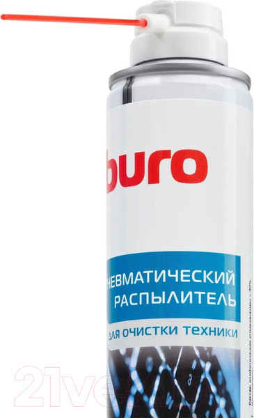 Изображение товара Средство для чистки электроники Buro Пневматический очиститель BU-Air (300мл)