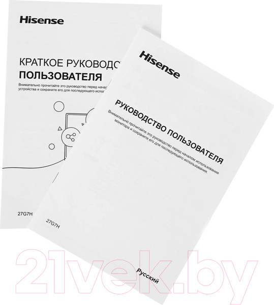 Изображение товара Монитор Hisense 27G7H (темно-серый)
