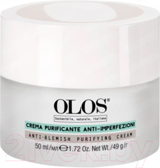 Изображение товара Крем для лица Olos Impure skin Очищающий для проблемной кожи (50мл)