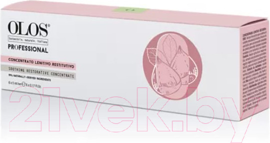 Изображение товара Ампулы для лица Olos Sensitive skin Успокаивающий восстанавливающий концентрат (6x5мл)