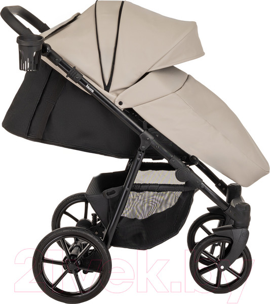 Изображение товара Детская универсальная коляска Pituso Tossa 2 в 1 / TS/25/3 (кожа/светло-серый)