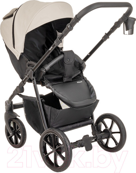 Изображение товара Детская универсальная коляска Pituso Tossa 2 в 1 / TS/25/3 (кожа/светло-серый)