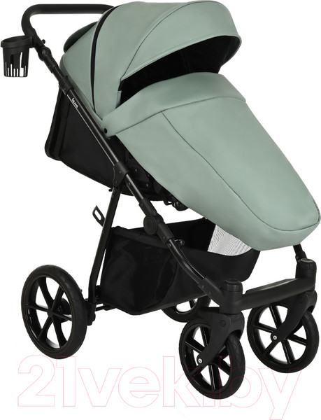 Изображение товара Детская универсальная коляска Pituso Tossa 2 в 1 / TS/25/2 (кожа/Sage)