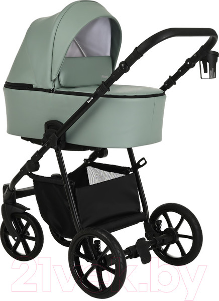 Изображение товара Детская универсальная коляска Pituso Tossa 2 в 1 / TS/25/2 (кожа/Sage)