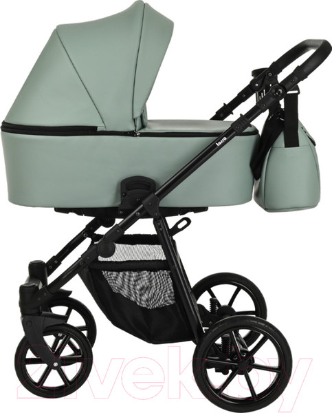 Изображение товара Детская универсальная коляска Pituso Tossa 2 в 1 / TS/25/2 (кожа/Sage)