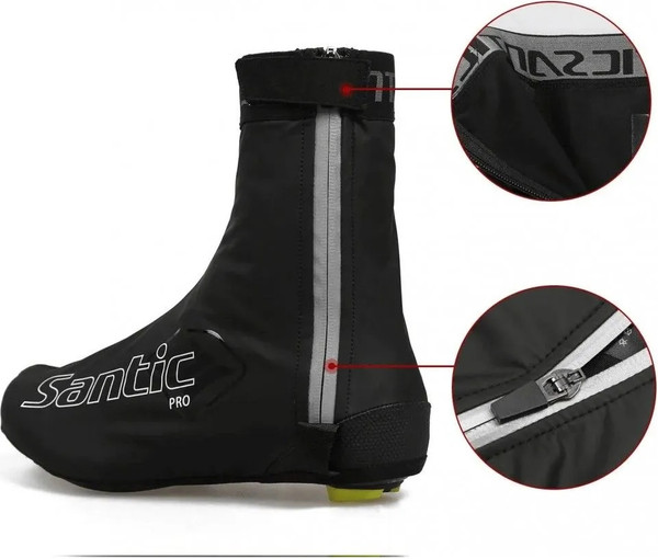 Изображение товара Велобахилы Santic W8C09083 (S-M, черный)