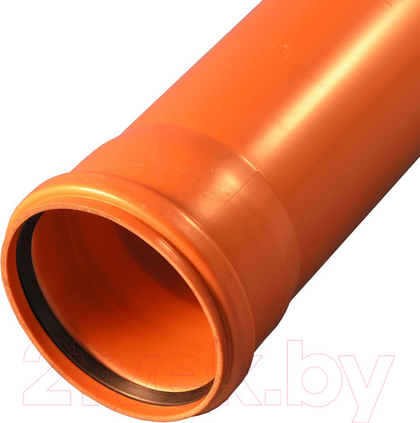 Изображение товара Труба наружной канализации Хемкор ПВХ SN4 315x7.7x2000 / 1491079