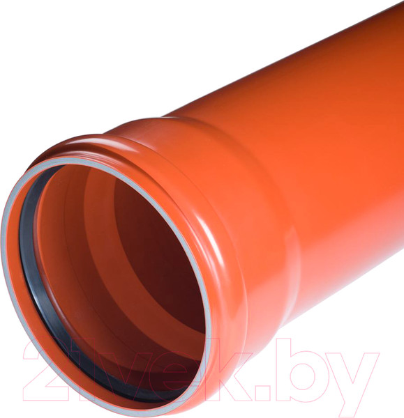 Изображение товара Труба наружной канализации Хемкор ПВХ SN8 250x7.3x2000 / 1491043