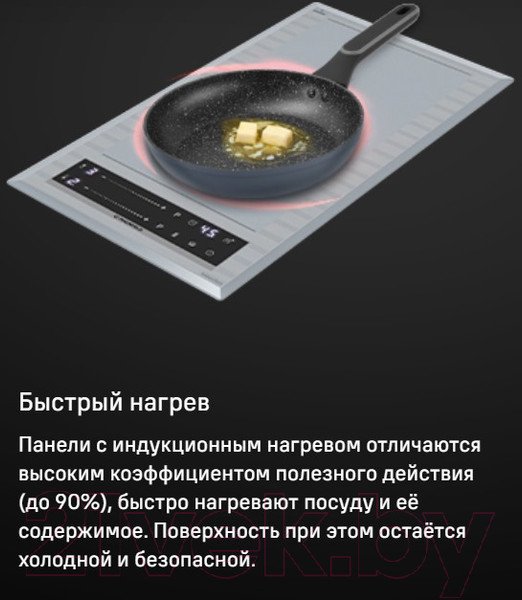 Изображение товара Индукционная варочная панель Maunfeld CVI292S2FMBL Lux