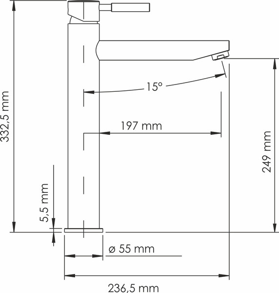 Изображение товара Смеситель Wasserkraft Wern 4203H