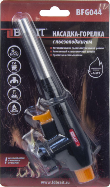 Изображение товара Горелка газовая Brait С пьезоподжигом BFG044