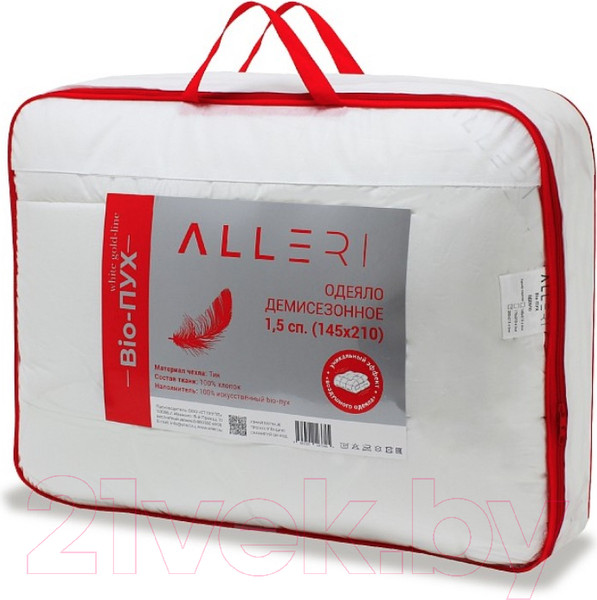 Изображение товара Одеяло Alleri Bio-Пух Демисезонное 175x210 (белый)