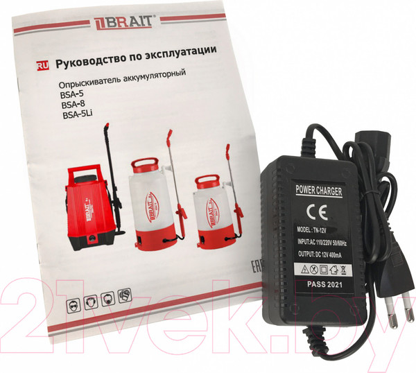 Изображение товара Опрыскиватель аккумуляторный Brait BSA-8
