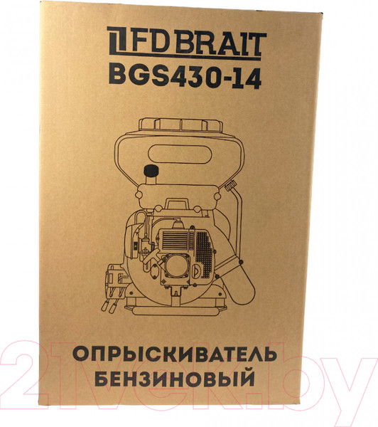 Изображение товара Опрыскиватель бензиновый Brait BGS430-14