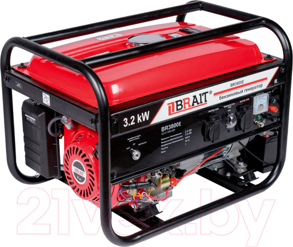 Изображение товара Бензиновый генератор Brait BR3800E