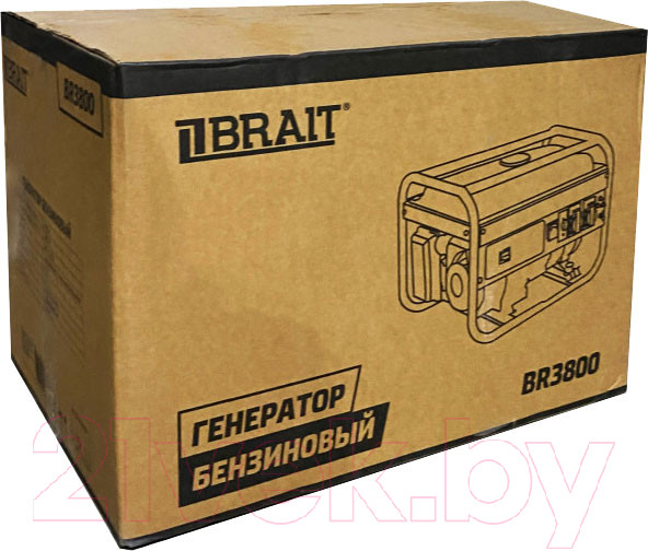Изображение товара Бензиновый генератор Brait BR3800E