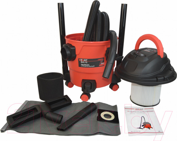 Изображение товара Профессиональный пылесос Brait BVC-15