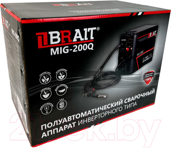 Изображение товара Полуавтомат сварочный Brait MIG-200Q