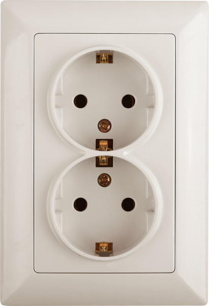 Изображение товара Розетка INTRO Schuko 4-205-02 / Б0053675 (шампань)