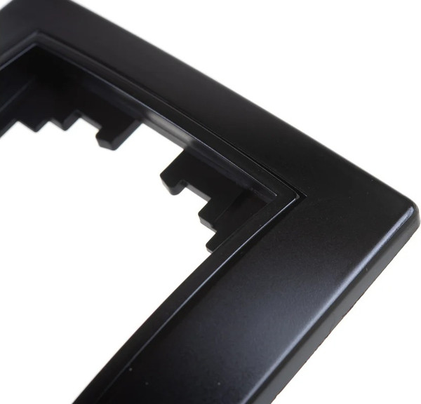 Изображение товара Рамка для выключателей и розеток INTRO Plano 1-502-05 / Б0044579 (антрацит)