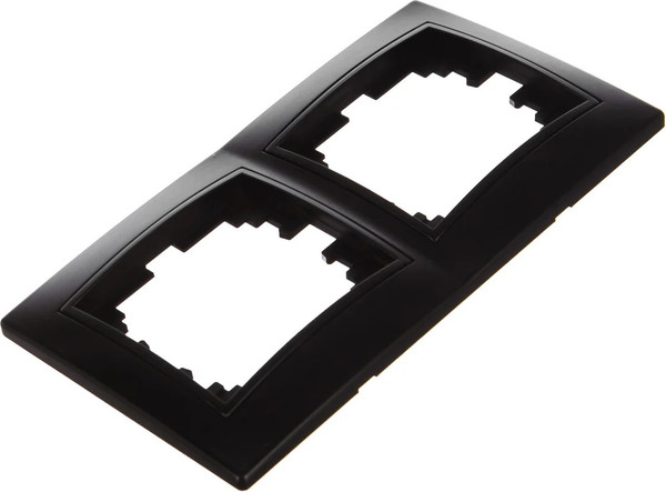 Изображение товара Рамка для выключателей и розеток INTRO Plano 1-502-05 / Б0044579 (антрацит)