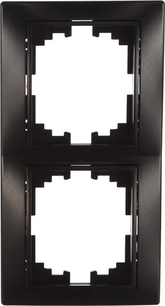 Изображение товара Рамка для выключателей и розеток INTRO Plano 1-502-05 / Б0044579 (антрацит)