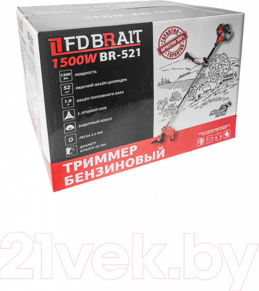 Изображение товара Триммер бензиновый Brait BR-521