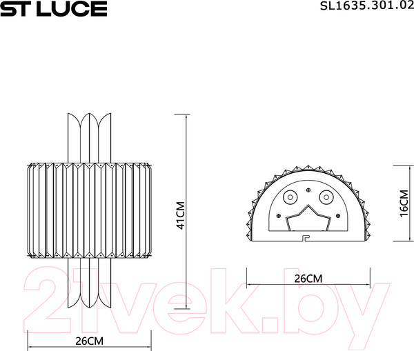 Изображение товара Бра ST Luce SL1635.301.02