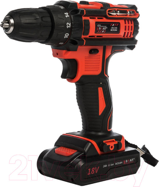 Изображение товара Аккумуляторная дрель-шуруповерт Brait BCD18N