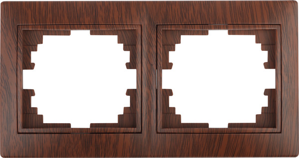 Изображение товара Рамка для выключателей и розеток INTRO Plano 1-502-10 / Б0030096 (венге)