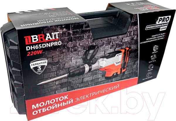 Изображение товара Отбойный молоток Brait DH65DNPRO