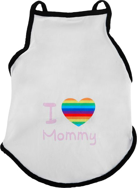 Изображение товара Рубашка для животных Miniso Rainbow Series 1691