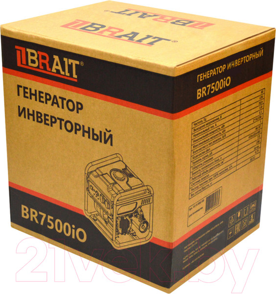 Изображение товара Инверторный генератор Brait BR7500iO