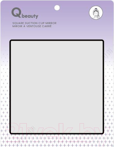 Изображение товара Зеркало косметическое Miniso Beauty 3 с присоской 6128