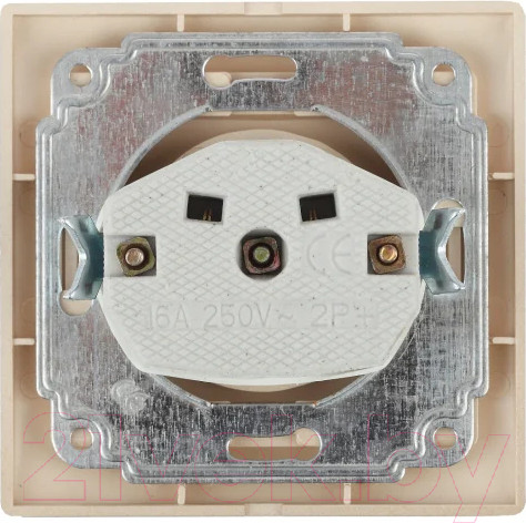 Изображение товара Розетка INTRO Plano 1-201-11 / Б0053872 (сосна)