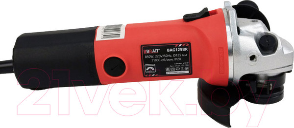 Изображение товара Угловая шлифовальная машина Brait BAG125BR PRO