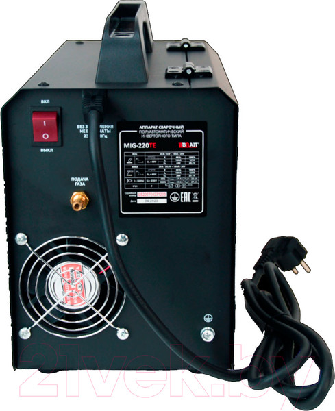 Изображение товара Полуавтомат сварочный Brait MIG-220TE