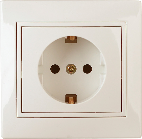 Изображение товара Розетка INTRO Plano 1-206-02 / Б0053924 (слоновая кость)