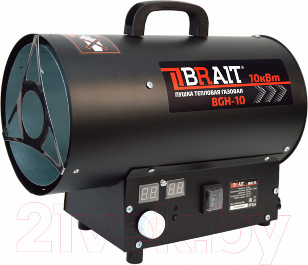 Изображение товара Тепловая пушка газовая Brait BGH-10