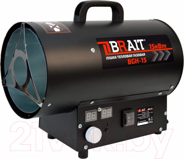 Изображение товара Тепловая пушка газовая Brait BGH-15