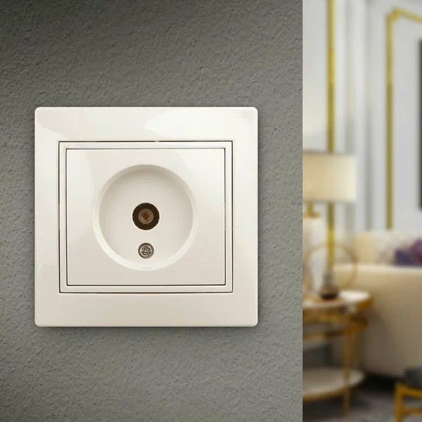 Изображение товара Розетка INTRO Plano 1-301-02 / Б0027618 (слоновая кость)