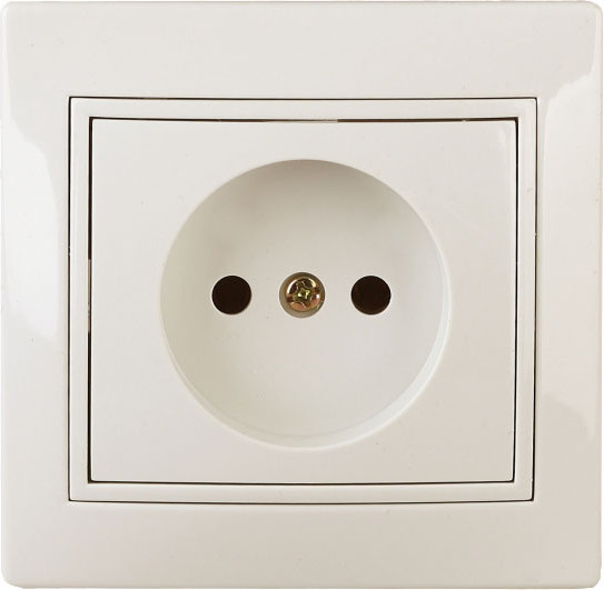 Изображение товара Розетка INTRO Plano 1-201-02 / Б0053861 (слоновая кость)